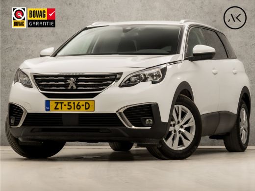 Peugeot 5008 1.2 PureTech Sport 7 Persoons (APPLE CARPLAY, GROOT NAVI, LANE ASSIST, GETINT GLAS, LEDEREN SPORT...