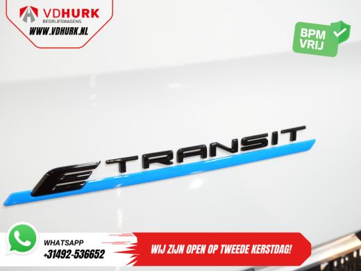 Ford E-Transit 340 L2 Trend 65 kWh 330 km WLTP LED/ Snellader/ 2.3t Trekverm./ Stuurverw./ Stoelverw./ Carplay/ ... ActivLease financial lease