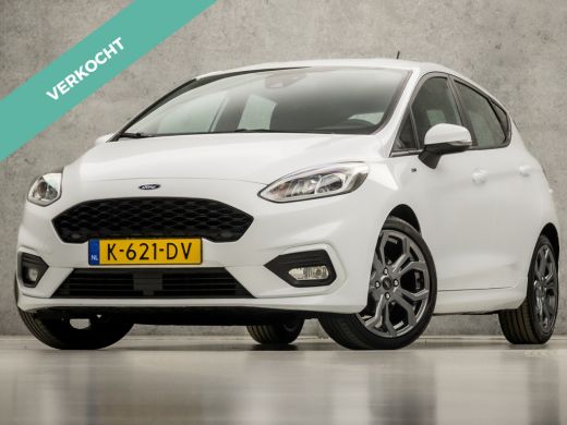 Ford Fiesta 1.0 EcoBoost ST-Line (APPLE CARPLAY, GROOT NAVI, STUUR/STOELVERWARMING, LED KOPLAMPEN, SPORTSTOEL...