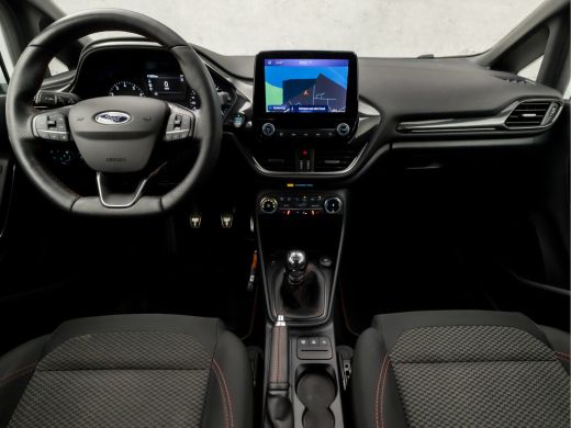 Ford Fiesta 1.0 EcoBoost ST-Line (APPLE CARPLAY, GROOT NAVI, STUUR/STOELVERWARMING, LED KOPLAMPEN, SPORTSTOEL... ActivLease financial lease