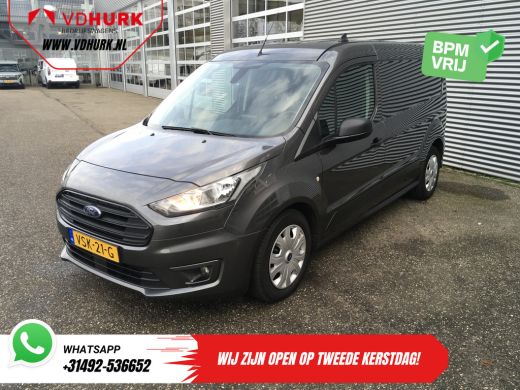 Ford Transit Connect 1.5 TDCI 100 pk Trend L2 BPM VRIJ! DB Riem V.V/ Carplay/ Camera/ Airco/ Navi/ PDC/ Trekhaak ActivLease financial lease