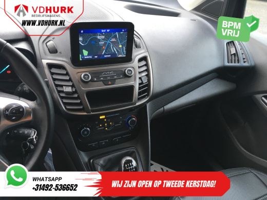 Ford Transit Connect 1.5 TDCI 100 pk Trend L2 BPM VRIJ! DB Riem V.V/ Carplay/ Camera/ Airco/ Navi/ PDC/ Trekhaak ActivLease financial lease