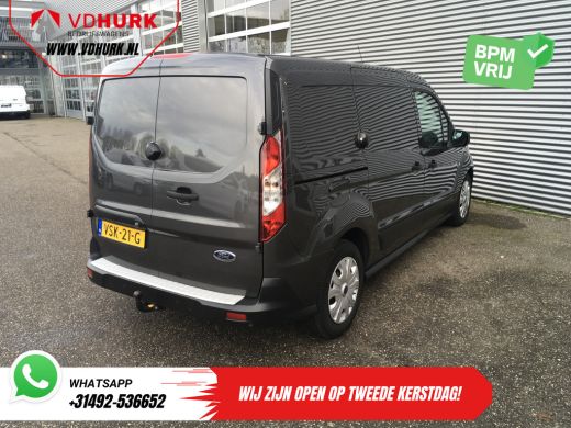 Ford Transit Connect 1.5 TDCI 100 pk Trend L2 BPM VRIJ! DB Riem V.V/ Carplay/ Camera/ Airco/ Navi/ PDC/ Trekhaak ActivLease financial lease