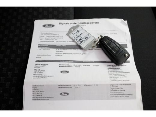 Ford Transit Custom 2.0 TDCI L2H1 Trend Airco/Camera/Trekhaak 2800kg 03-2022 ActivLease financial lease