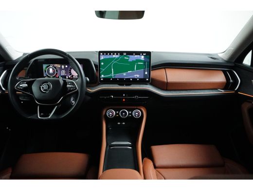 Skoda Kodiaq 1.5 TSI PHEV 204PK Sportline Business | PANORAMA DAK | TREKHAAK | STOELVERW. | NAVIGATIE | LEDER ... ActivLease financial lease