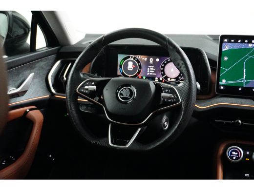 Skoda Kodiaq 1.5 TSI PHEV 204PK Sportline Business | PANORAMA DAK | TREKHAAK | STOELVERW. | NAVIGATIE | LEDER ... ActivLease financial lease