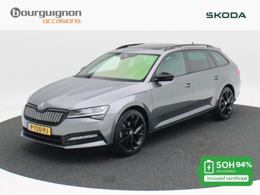 Skoda Superb Combi 1.4 TSi 218 Pk Automaat iV Sportline Business | Panorama Dak | Alcantara Leder | Elektrisch...