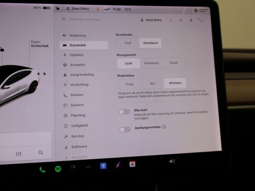 Tesla Model 3 60 kWh RWD *BTW* + LEDER | AUTOPILOT | PANORAMA | 3 CAMERA'S | PRIVACY GLASS ActivLease financial lease