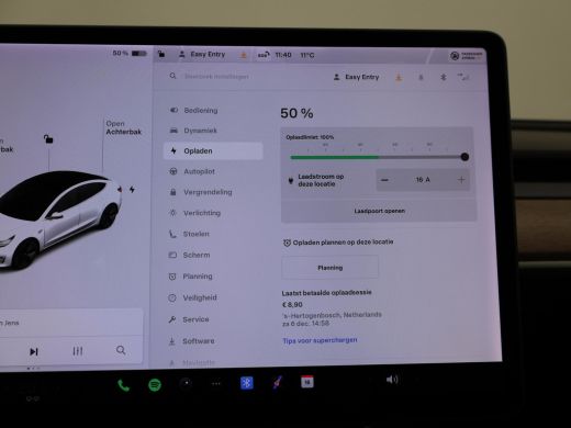 Tesla Model 3 60 kWh RWD *BTW* + LEDER | AUTOPILOT | PANORAMA | 3 CAMERA'S | PRIVACY GLASS ActivLease financial lease