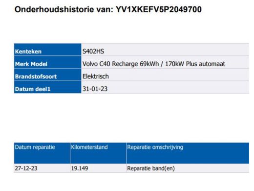 Volvo  C40 Recharge Plus 69 kWh SOH 95% / Panoramadak / Trekhaak / Camera / Stoel-Stuurverwarming / Navigati... ActivLease financial lease