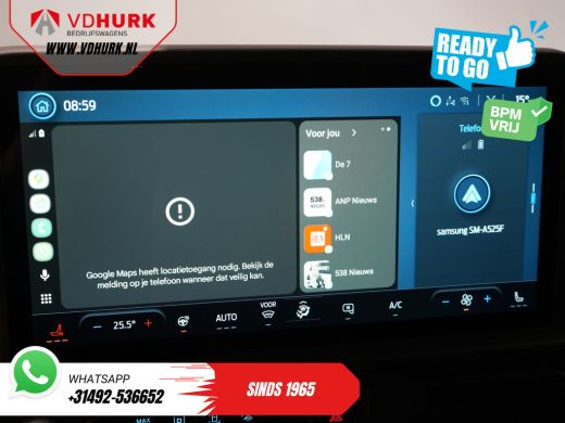 Ford E-Transit Custom Trend 65 kWh 330 km WLTP LED/ Snellader/ 2.3t Trekverm./ Stuurverw./ Stoelverw./ Carplay/ Climate... ActivLease financial lease