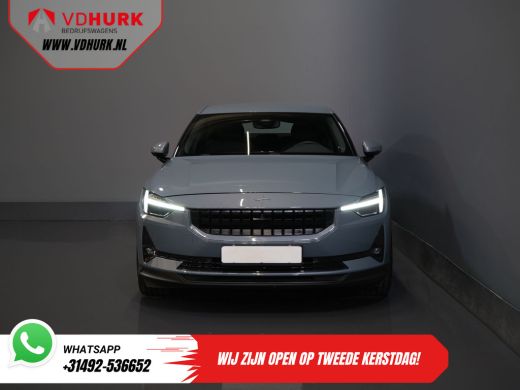 Polestar 2 Long Range 78 kWh 551 km WLTP 94% SOH LED/ Adapt.Cruise/ Memory/ Stoelverw./ Carplay/ Navi/ Climate ActivLease financial lease