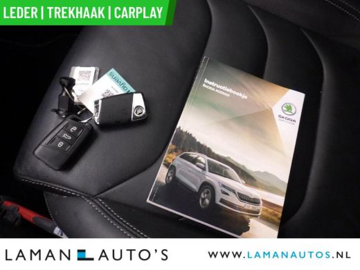 Skoda Kodiaq 1.5 TSI 150pk DSG Business Edition Plus Aut. | Leder CarPlay Trekhaak Canton ECC Navi LED ACC 18"... ActivLease financial lease