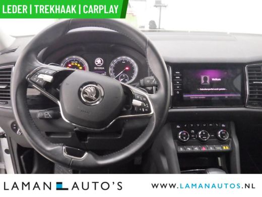 Skoda Kodiaq 1.5 TSI 150pk DSG Business Edition Plus Aut. | Leder CarPlay Trekhaak Canton ECC Navi LED ACC 18"... ActivLease financial lease