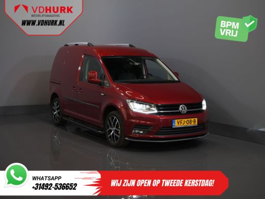 Volkswagen Caddy 2.0 TDI 100 pk C-Edition DSG Aut. BPM VRIJ! Bi-Xenon/ Adapt. Cruise/ Leder/ Climate/ Carplay/ Sto...