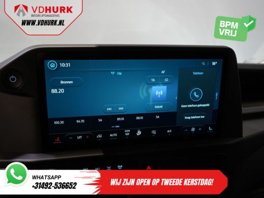 Ford E-Transit Custom 320 Trend 65 kWh 330 km WLTP LED/ Snellader/ 2.3t Trekverm./ Stoelverw./ Carplay/ Climate/ Camera... ActivLease financial lease