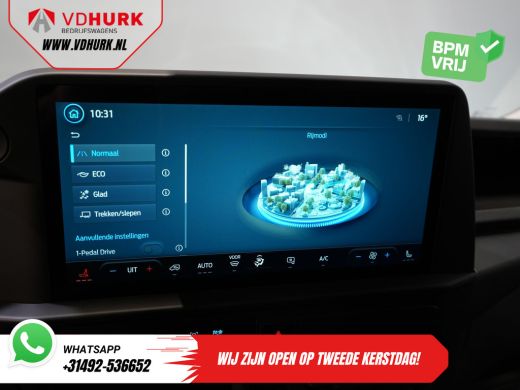 Ford E-Transit Custom 320 Trend 65 kWh 330 km WLTP LED/ Snellader/ 2.3t Trekverm./ Stoelverw./ Carplay/ Climate/ Camera... ActivLease financial lease
