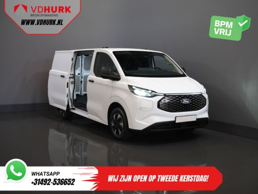Ford E-Transit Custom 320 Trend 65 kWh 330 km WLTP LED/ Snellader/ 2.3t Trekverm./ Stoelverw./ Carplay/ Climate/ Camera... ActivLease financial lease