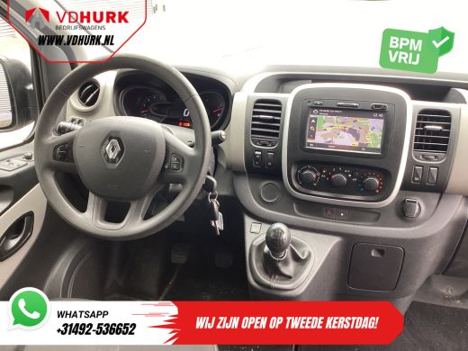 Renault Trafic 1.6 dCi 125 pk E6 L2 DC Dubbel Cabine BPM VRIJ NL Auto/ Camera/ Cruise/ Navi/ Airco/ Trekhaak ActivLease financial lease