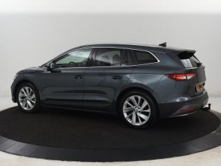 Skoda Enyaq iV 80 | Warmtepomp | Trekhaak | Matrix LED | Adaptive cruise | Keyless | Camera | Half leder | Stuur...