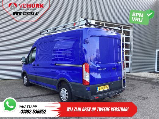 Ford Transit 2.0 TDCI 130 pk L2H2 Trend NL Auto/ 2xSchuifdeur/ Imperaal + Ladder/ Inrichting/ Cruise/ Camera/ ... ActivLease financial lease