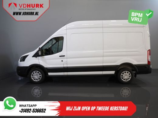 Ford Transit 350 2.0 TDCI 130 pk L3H3 Adapt.Cruise/ 360 Camera/ 270Gr.Deuren/ Stoelverw./ Navi/ Carplay/ PDC/ ... ActivLease financial lease