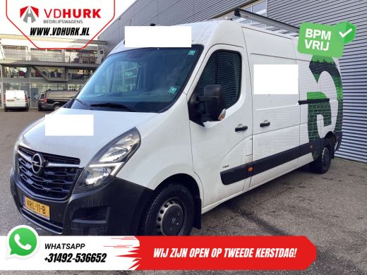 Opel Movano 2.3 CDTI 135 pk L3H2 2x Schuifdeur/ Imperiaal + Ladder/ Inrichting/ PDC/ Trekhaak/ Radio ActivLease financial lease
