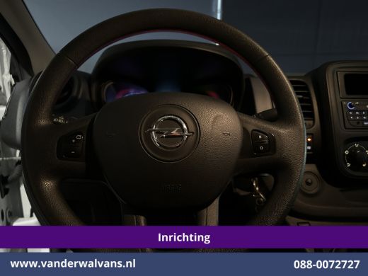 Opel Vivaro 1.6 CDTI L1H1 Inrichting Dubbele Bodem Euro6 Airco | LED | Cruisecontrol | Sidebars Bijrijdersbank ActivLease financial lease