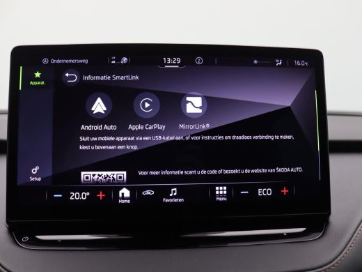 Skoda Enyaq iV 60 Founders Edition Black 180PK Aut. SOH 93%, 21" LM Velgen, Trekhaak, Alarm, Cruise Controle, Ac... ActivLease financial lease