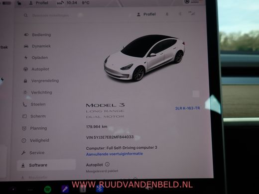 Tesla Model 3 Long Range AWD 90%SOH !! FACELIFT !! TREKHAAK/AUTOPILOT/WARMTEPOMP ActivLease financial lease