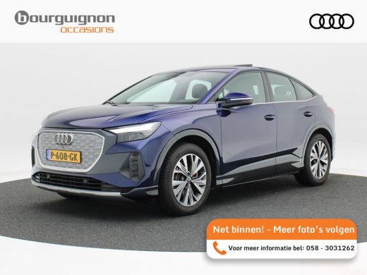 Audi Q4 e-tron 40 77 kWh 204 Pk Automaat | Panoramadak | Volledig Leder | Virtual Cockpit | Elektrische Achterkl...