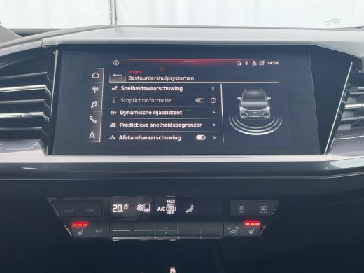 Audi Q4 e-tron 50 quattro Launch edition S Competition 77 kWh 1Eig Warmtepomp Sonos Camera Leer NL-Auto Uitstral... ActivLease financial lease
