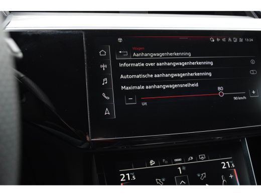 Audi Q8 e-tron 55 Quattro / 2x S-line/ Luchtvering/ Standkachel/ Top View/ Trekhaak/ Panoramadak/ 300kW (408PK) ActivLease financial lease