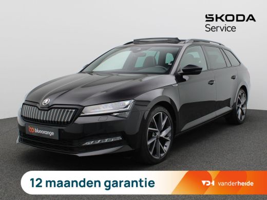 Skoda Superb Combi 1.4 TSI iV Sportline Business 218PK DSG Pano-Schuifdak, Trekhaak, Elektrische achterklep, M...