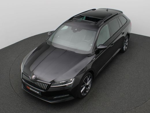 Skoda Superb Combi 1.4 TSI iV Sportline Business 218PK DSG Pano-Schuifdak, Trekhaak, Elektrische achterklep, M... ActivLease financial lease