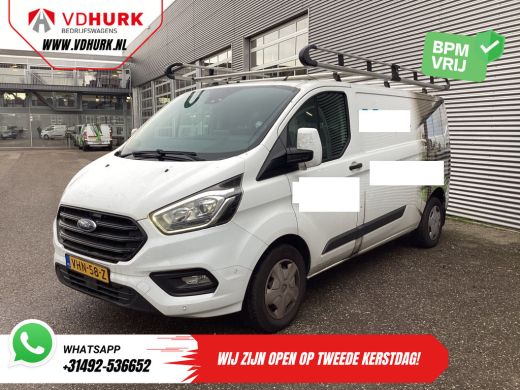 Ford Transit Custom 2.0 TDCI 130 pk L2 Trend EXPORT Carplay/ 2.8t trekverm./ Stoelverw./ Imperiaal/ Navi/ Cruise/ Air... ActivLease financial lease