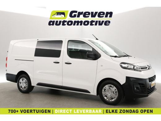 Citroën Jumpy 2.0 BlueHDI 145PK L3H1 | DC | 6-Zits | Airco | Cruise | Carplay | 2xSchuifdeur