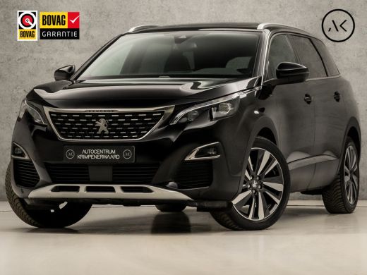 Peugeot 5008 1.2 PureTech GT-Line 7 Persoons (PANORAMADAK, APPLE CARPLAY, GROOT NAVI, LEDER, 360 CAMERA, KEYLE...