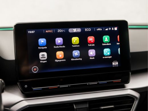 Seat Leon 1.4 TSI eHybrid PHEV FR 204Pk Automaat (APPLE CARPLAY, GROOT NAVI, CAMERA, SFEERVERLICHTING, LEDE... ActivLease financial lease