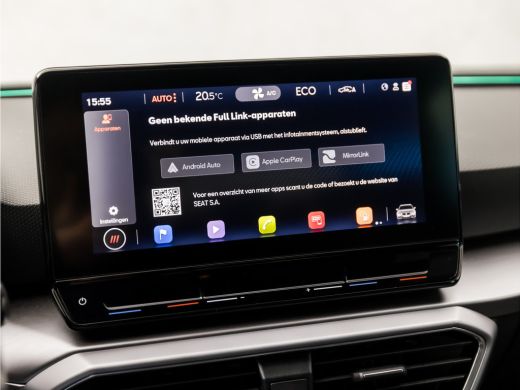 Seat Leon 1.4 TSI eHybrid PHEV FR 204Pk Automaat (APPLE CARPLAY, GROOT NAVI, CAMERA, SFEERVERLICHTING, LEDE... ActivLease financial lease