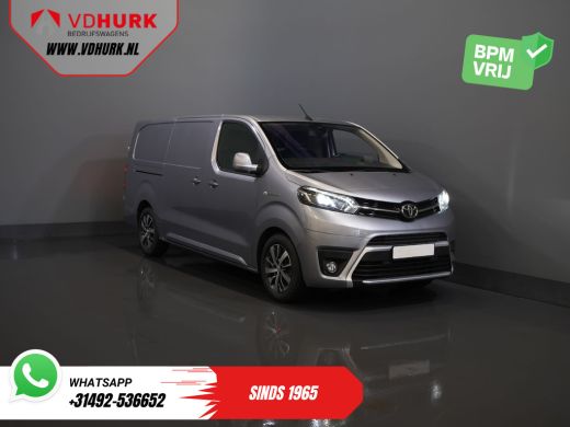Toyota ProAce 75 kWh 330km WLTP L3 Snellader/ Xenon/ 2x Schuifdeur/ Head-Up/ Standkachel/ Stoelverw./ Carplay/ ...