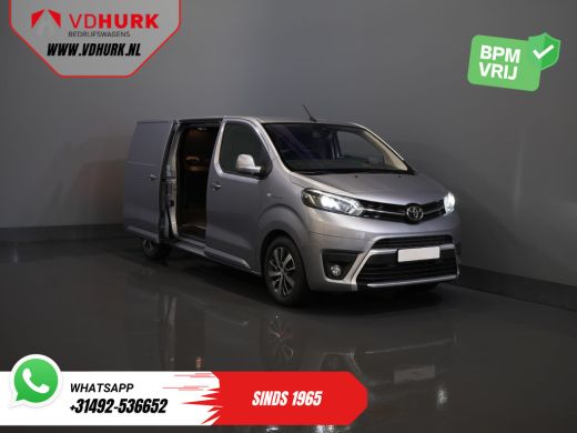 Toyota ProAce 75 kWh 330km WLTP L3 Snellader/ Xenon/ 2x Schuifdeur/ Head-Up/ Standkachel/ Stoelverw./ Carplay/ ... ActivLease financial lease