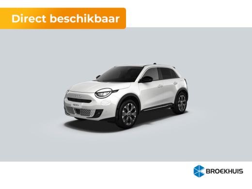 Fiat 600 La Prima | 10,25" touchscreen radio met Bluetooth, DAB & USB | 18" lichtmetalen velgen Diamont Cu... ActivLease financial lease