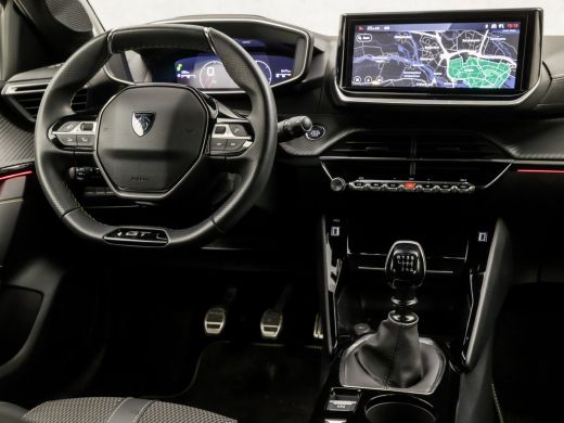 Peugeot 208 1.2 PureTech Allure Pack Sport (FACELIFT, GROOT NAVI, APPLE CARPLAY, SFEERVERLICHTING, CLIMATE, C... ActivLease financial lease