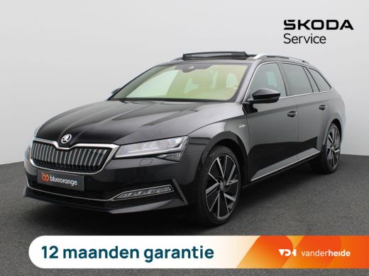 Skoda Superb Combi 1.4 TSI iV Laurin & Klement 218PK Pano-Schuifdak, Trekhaak, 360gr. Camera, 19" LM Velgen, S...