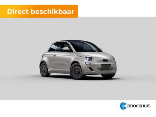 Fiat 500e Giorgio Armani | 10,25" touchscreen radio met Bluetooth, DAB & USB &eacute;n Navigatie | Automatische ai... ActivLease financial lease