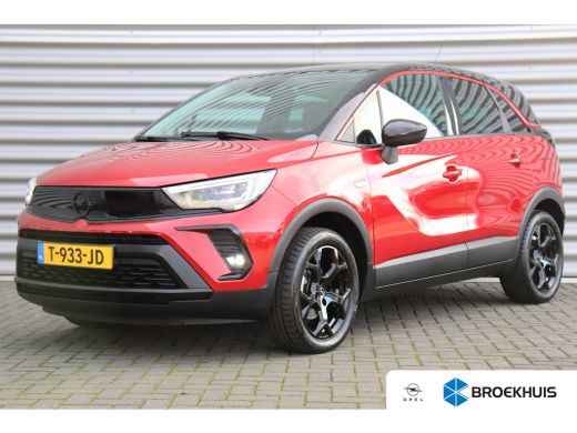 Opel Crossland 1.2 TURBO 130PK GS-LINE LEVEL 4 AUTOMAAT / NAVI / LEDER / CLIMA / AGR / 17" LMV / CAMERA / BLACK ...