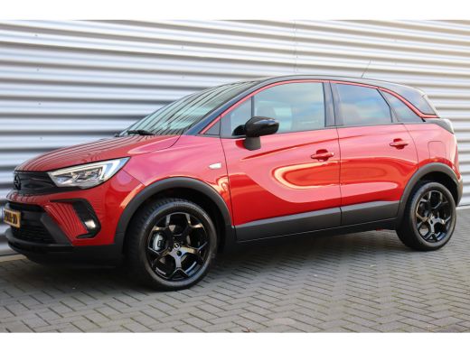 Opel Crossland 1.2 TURBO 130PK GS-LINE LEVEL 4 AUTOMAAT / NAVI / LEDER / CLIMA / AGR / 17" LMV / CAMERA / BLACK ... ActivLease financial lease