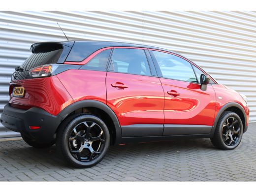 Opel Crossland 1.2 TURBO 130PK GS-LINE LEVEL 4 AUTOMAAT / NAVI / LEDER / CLIMA / AGR / 17" LMV / CAMERA / BLACK ... ActivLease financial lease