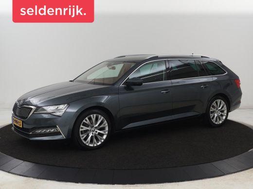 Skoda Superb 1.4 TSI iV Business Edition | Leder/Alcantara | Stoelverwarming | Canton Sound | Memory | Virtual...